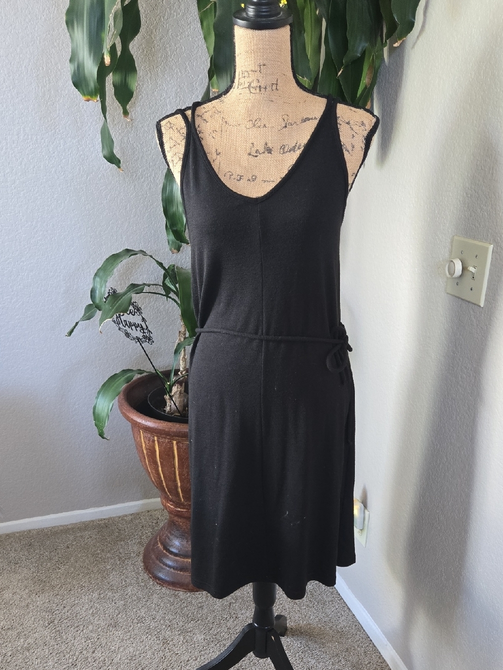 Black Knit Dress